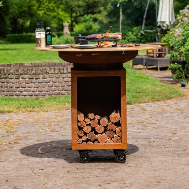 plancha Hermano corten