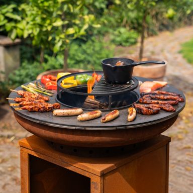 plancha Hermano corten